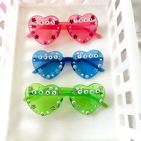 Eras Tour Bead Sunglasses, Ears Tour Outfits Lover, Taylor Swift Eras Tour Sunglasses, Eras Tour Outfit Accessories, Taylor Swift Beaded Sunglasses, Eras Tour Group Outfits, Eras Tour Glasses, Eras Tour Sunglasses, Eras Tour Accessories