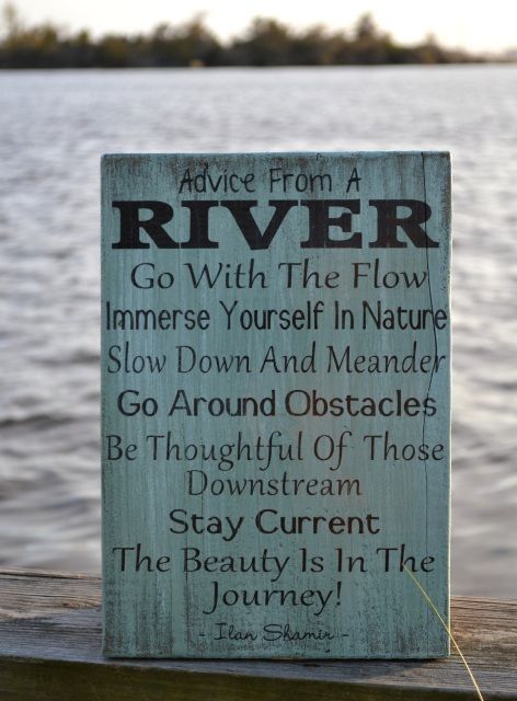 Advice From a River Poem | Advice From A River, River Sign, River House Décor, $ Gift, Poem ... River House Decor, Kelsey Rose, River Cabin, Cabin Cottage, Wood Signs Home Decor, River Life, Hand Painted Wood Sign, House Decor Rustic, Decor Signs