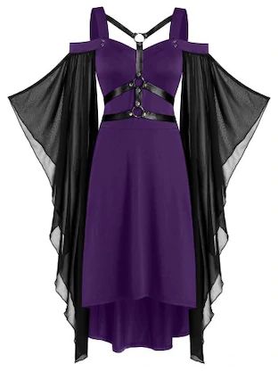 Page 2 - Halloween Costumes & Decorations 2019 Online Sale Harness Dress, Robes Vintage, Punk Dress, Vestido Plus Size, Gothic Punk, Victoria Dress, Vestidos Vintage, Gothic Dress, Strappy Dresses