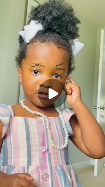 Camille Louis on Instagram: "Little Cami’s eyebrow fail! 🤨😂😂 one of my favorite videos ♥️" Eyebrow Fail, Eyebrow Fails, Baby Fails, Toddler Easter, Kids Vacation, Black Kids Hairstyles, Hairstyles Braids, Baby Gif, Easter Hairstyles