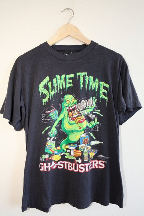 Slime time Ghostbusters T Shirt halloween t shirt ghostbusters halloween pictures halloween images slime time Ghostbusters Slime, Ghostbusters Tshirt, Slime Time, Geek Clothes, Shirts Graphic, Shirts Vintage, Graphic Tee Design, Graphic Tops, Vintage Graphic