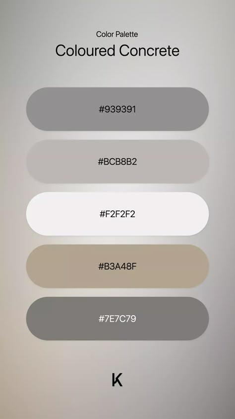 Color · Color Palette · Grey · Neutral · Neutral Color · Palette · White · Yellow · Coloured Concrete · Fall · Color Palette Color Palette Greys, Grey Colour Pallete, Grey Brown Color Palette, Beige And Grey Color Palette, Color Palette With Grey, Colour Palette Grey, White Color Pallet, Color Palette Grey, Trd Logo