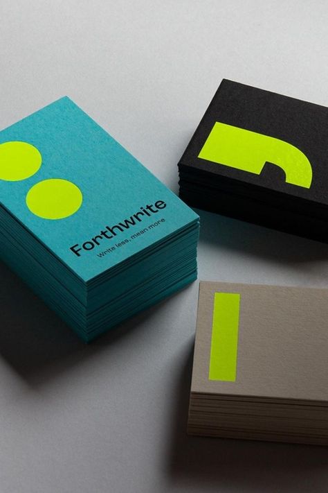 foil blocking business cards on colorplan paper branding design logo brand marque Neon Color Branding, Turquoise Graphic Design, Bold Business Card, Neon Yellow Branding, Bold Business Card Design, Green And Yellow Branding, Neon Green Branding, Bold Brand Design, Brand Image Design