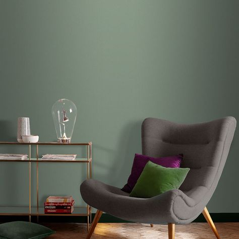 Eggshell Paint, Interior Wall Paint, Graham & Brown, Living Room Green, Carbon Neutral, Sofa Shop, Made To Measure Curtains, Green Paint, Room Paint