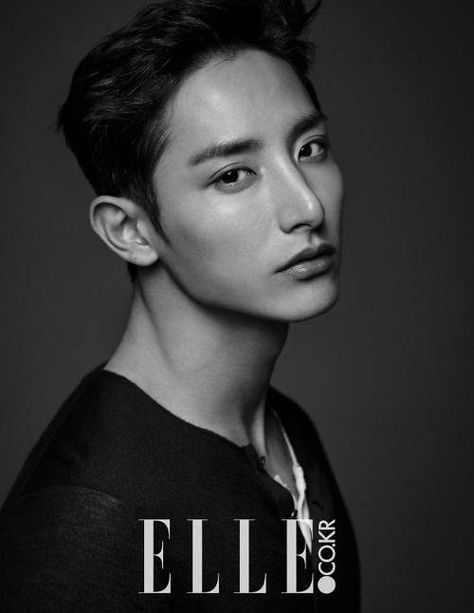 Lee Soo Hyuk's sharp features stand out in black and white in 'Elle' | allkpop.com Sharp Features, Lee Soohyuk, Sung Joon, Kim Young Kwang, Lee Hyuk, 얼굴 드로잉, Hallyu Star, Lee Soo, Jang Keun Suk