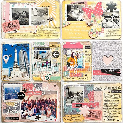 Project Life Organization, Rolodex Art, Project Life Freebies, Pocket Page Scrapbooking, Project Life Scrapbook, Project Life Layouts, Project Life Cards, Pocket Scrapbooking, Scrapbook Art