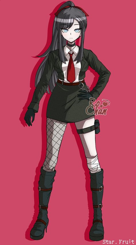 Danganronpa Character Template, Anime Oc Female, Oc Female, Oc Manga, Anime Show, Bakugou Manga, Character Template, Hxh Characters, Anime Inspired Outfits