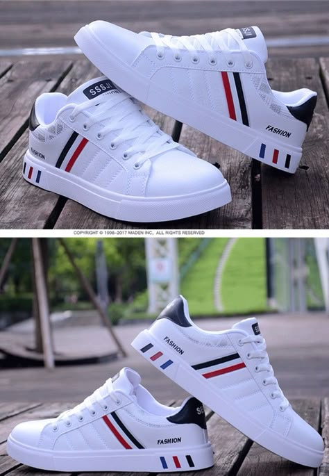 Stylish Shoes For Boys, Tommy Hilfiger Logo Design, Trending Shoes For Men, Spring 2022 Fashion, White Canvas Sneakers, Vulcanized Sneakers, Nike Shoes For Boys, Canvas Sneakers Men, Best White Sneakers