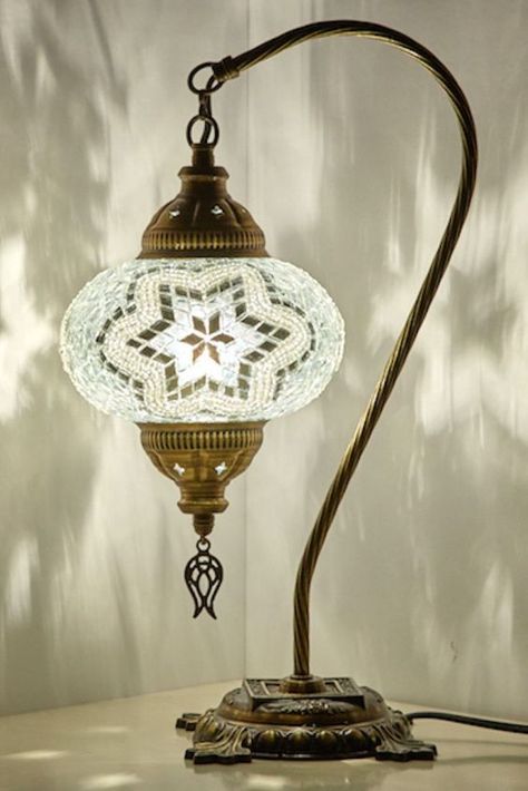 Diy Table Lamp, Turkish Lamp, Turkish Mosaic Lamp, Turkish Lamps, Moroccan Lamp, Mosaic Lamp, Bedside Lamps, Glass Lamps, Painting Lamps