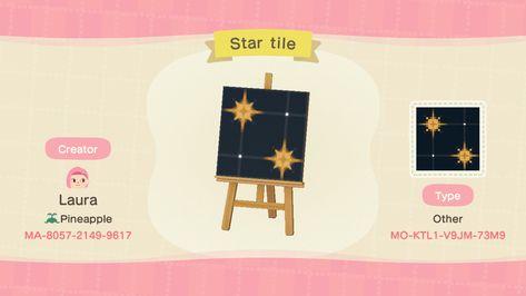 Animal Crossing Flag Designs Star, Animal Crossing Star Design, Island Flags Animal Crossing, Island Flag Animal Crossing, Animal Crossing Flags, Acnh Flag Ideas, Acnh Tile, Animal Crossing Flag Designs, Animal Crossing Flag