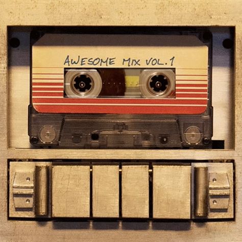 tumblr_n9prl43JMU1qfh96do2_500.gif (500×500) Awesome Mix Vol 1, Pina Colada Song, Hooked On A Feeling, Dust Storm, Peter Quill, Wallpaper Animes, Cassette Player, Ms Marvel, Star Lord