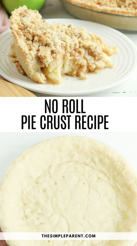 Discover the ease of pie-making with our No Roll Pie Crust recipe. Perfect for bakers of all levels, this foolproof method skips the rolling pin and goes straight into the pan. Ideal for sweet or savory pies, this crust is flaky, buttery, and incredibly easy to make. Save time and stress without compromising on taste. Whether you're a pie enthusiast or a busy cook, this crust is a game-changer. #EasyBakingRecipes #BakingShortcuts Foolproof Pie Crust, Press In Pie Crust, No Roll Pie Crust, Gf Pie Crust Recipe, No Roll Pie Crust Recipe, Lard Pie Crust, Easy Pie Dough, Lard Recipe, Oil Pie Crust