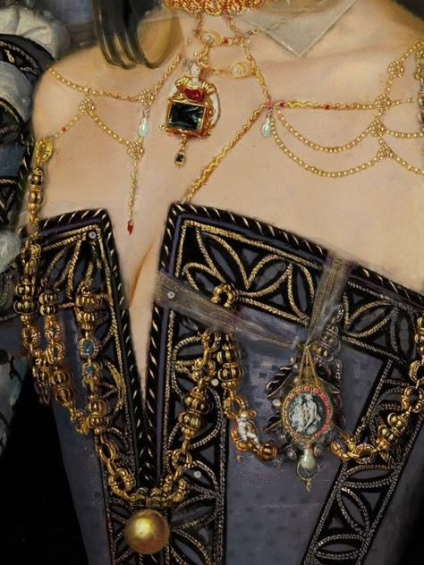 Margaret of Valois, Queen Margot, Queen of France, 1569  - Cliock to enlarge Queen Margot, Queen Of France, Painting Details, Art Details, Detail Art, Classical Art, Mode Inspiration, Historical Fashion, Fashion History