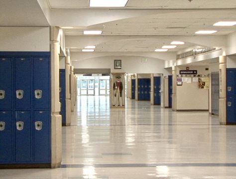 Midtown High School Aesthetic, Midtown High School, Yn As Kpop Idol, School Hallway, School Hall, Mcu Dr, Liberty High School, Marvel Dr, School Hallways