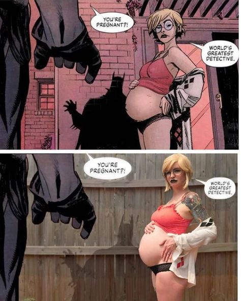 Anime Pregnant, Catwoman Comic, Gotham Villains, Catwoman Cosplay, Harley Quinn Comic, Dc Comics Heroes, Pretty Pregnant, Univers Dc, Arte Dc Comics