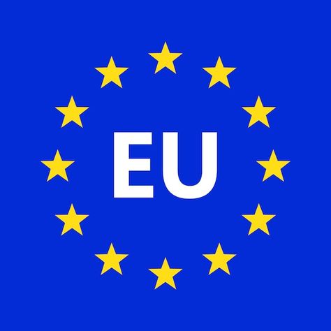 Union Logo, Logo Design Inspiration Branding, Flag Icon, Flag Logo, European Union, The European Union, Flag Design, Logo Design Inspiration, Eu Flag