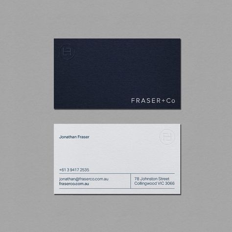 Vetro • Brand Designers on Instagram: “Business cards we designed and produced for Fraser&Co, a boutique financial planning practice. Printed on @colorplan_papers imperial blue…” Colorplan Papers, Colorplan Paper, Imperial Blue, Financial Advisor, Instagram Business, Financial Planning, Business Card, Business Cards, Branding Design