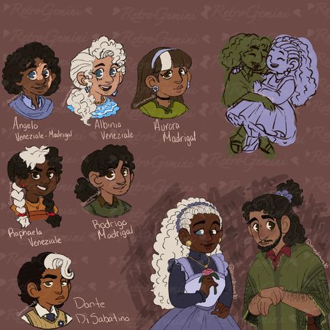 Encanto Bruno X Oc, Encanto Genderbend, Black Ocs, Disney Oc, Encanto Oc, Poc Oc, Encanto Fanart, Angels Friends, Cartoon City