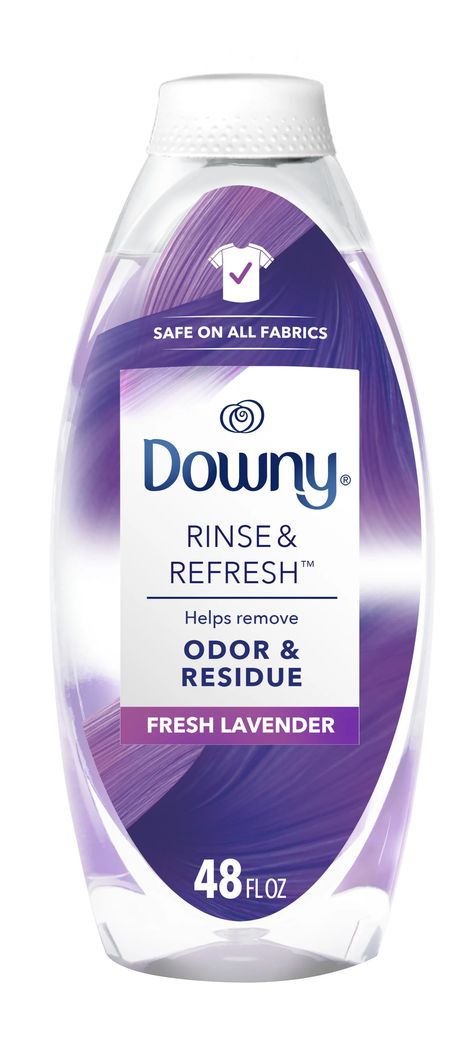 Downy RINSE & REFRESH Laundry Odor Remover and Fabric Softener, 48 fl oz, Fresh Lavender - Walmart.com Downy Rinse And Refresh, Go Clean Co, Best Floor Cleaner, Laundry Softener, Groceries List, Fabric Softener Dispenser, Soap Packaging Design, Liquid Fabric, Normal House