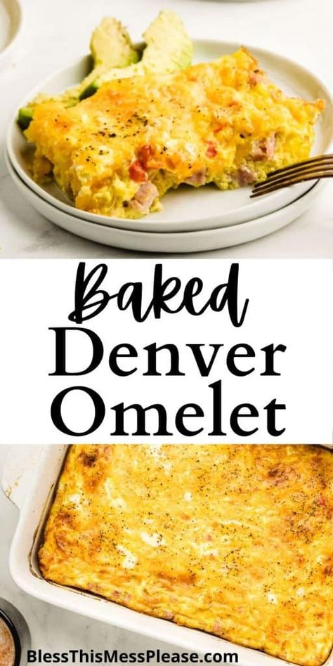 Baked Western Omelet, Denver Omelet, Baked Omelet, Quick Chicken Dinner, Breakfast Quiche Recipes, Breakfast Meals, Quick And Easy Dinner, Wellness Recipes, Best Dinner Recipes