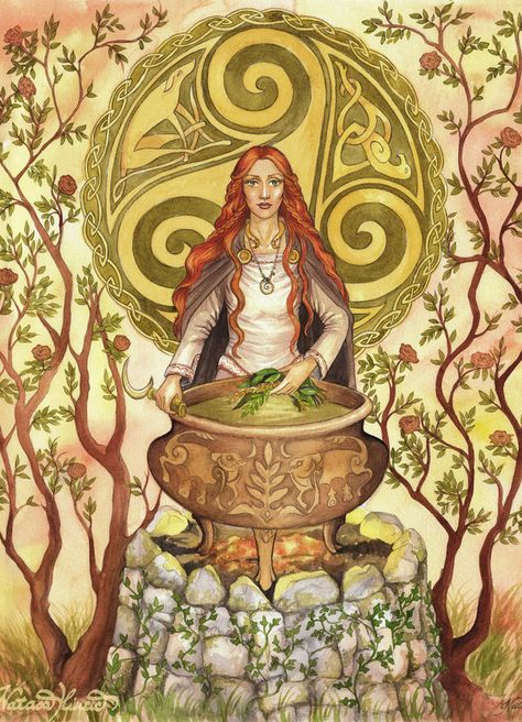 Which Celtic goddess are you?? Witchy Art Projects, Cerridwen Goddess, Celtic Myth, Celtic Gods, Celtic Goddess, Pagan Art, Celtic Mythology, Celtic Art, Beltane