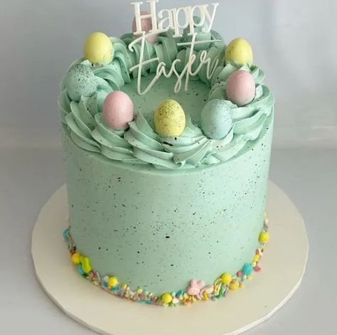 Easter Cakes Ideas Creative Beautiful, Easter Bento Cake, Easter Cake Ideas, Easter Cake Designs, Easter Themed Cakes, Christmas In Rome, Easter Cake Decorating, Valentine Cakes, Cakes To Make