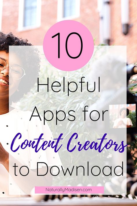 Apps For Content Creators, Video Editing Apps Iphone, Lash Business Ideas, Best Photo Editing Apps, Best Editing App, Good Video Editing Apps, Blogging Apps, Helpful Apps, Must Have Apps