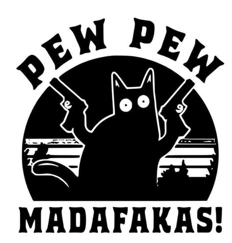 Acab Tattoo, Pew Pew Madafakas, Gatos Cool, Funny Vinyl Decals, Airbrush Art, Pew Pew, Jrr Tolkien, Diy Cricut, Cricut Craft Room