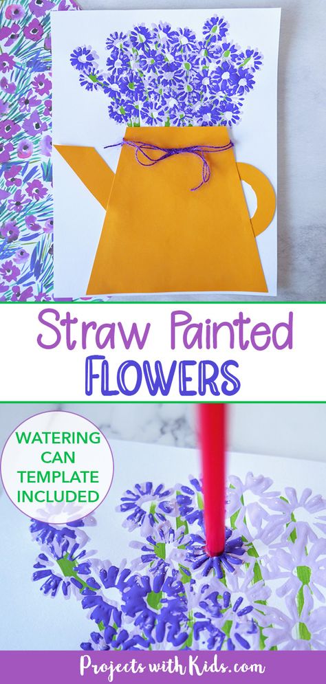 Spring Arts And Crafts, May Crafts, April Crafts, Preschool Spring, Spring Art Projects, Spring Preschool, Toddler Arts And Crafts, Spring Crafts For Kids, Daycare Crafts