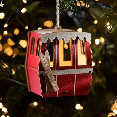 Wooden Gondola Ornament | West Elm West Elm Kids, Pb Kids, Winter Images, Mark And Graham, St Jude, Garden Shop, Key Details, Tree Decor, West Elm