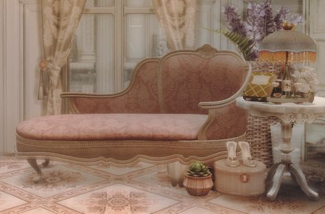 Cutie Victorian Loveseat (FREE) | AggressiveKitty on Patreon Sims 4 Victorian, Armoire Design, Sims 4 Historical, Sims 4 Royal, Rococo Furniture, Sims Furniture, Furniture Cc, Royal Furniture, Karim Rashid