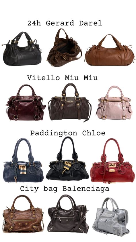 #gerard darel #miumiu #chloe #balenciaga Best Coach Bags, 00s Mode, Grooming Tips, Girly Bags, What In My Bag, Fancy Bags, Stockholm Fashion, Fall Fits, Pretty Bags