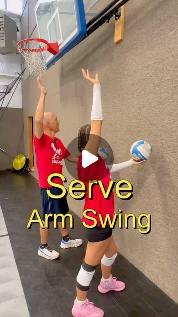 Volleyball Coaching on Instagram: "Improve your serve ✅

Utilize the drill in the video to help you lock your shoulders when you’re serving to give you a more powerful serve.

Original video - @coachchijo 

➡️Share with a friend that needs this

#volleyball #volleyballserve #floatserve #volei #volleyballteam #volleyballgirls" Volleyball Rotations, Volleyball Serve, Volleyball Skills, Volleyball Practice, Volleyball Games, Volleyball Training, Volleyball Drills, Coaching Volleyball, Volleyball Team