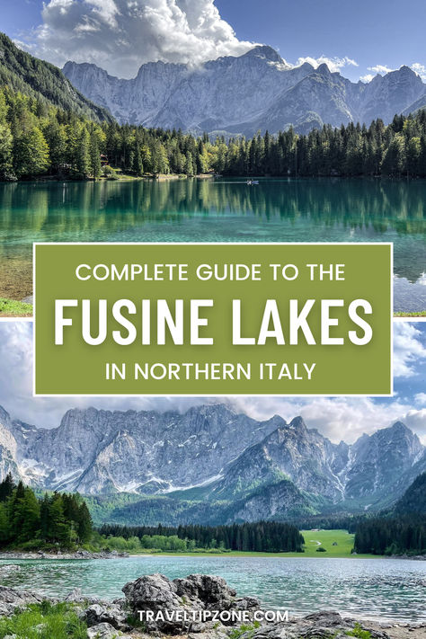 The Fusine Lakes or Laghi di Fusine are among the most beautiful hidden gems in Northern Italy. That's why we've created a dedicated guide about what you need to know before visiting the two breathtaking Fusine Lakes.
Our guide includes: Best things to do at Fusine Lakes · How to visit Laghi di Fusine ·​ Hiking options at Fusine Lakes ·​ Best places to visit near Fusine Lakes ·​ Where to stay near Laghi di Fusine: Hotels in Tarvisio and Kranjska Gora #FusineLakes #LaghidiFusine #Tarvisio Fucine Lake Italy, Kranjska Gora, Travel Diaries, Northern Italy, Dream Vacation, Best Places To Visit, Travel Diary, Hidden Gems, Travel Bucket List