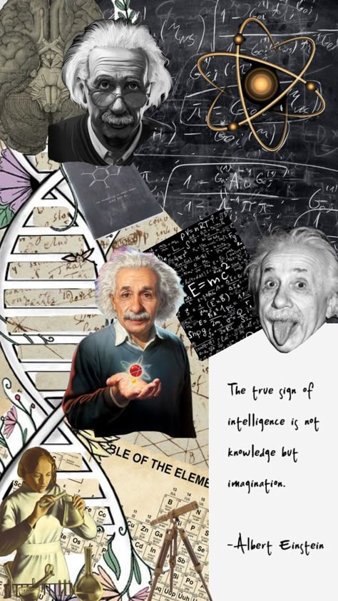 #science #albert #einstein Albert Einstein Projects, Einstein Project, Science Collage, Albert Einstein Pictures, Good Doctor Series, Albert Einstein Poster, Presentation Ideas For School, Math Quotes, Math Genius