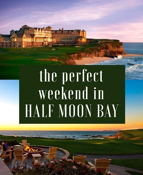 A Perfect Weekend in Half Moon Bay, California - JetsetChristina California Babymoon, California Getaways, Half Moon Bay California, California With Kids, California Winter, Babymoon Destinations, Nevada Travel, California Vacation, Half Moon Bay