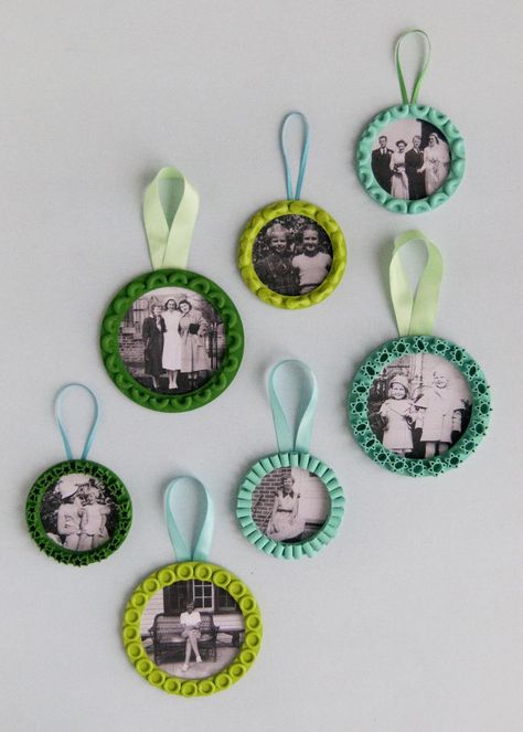 Pasta Crafts, Frame Ornaments, Picture Ornaments, Handmade Charlotte, Gift Toppers, Ornament Frame, Kids Ornaments, Photo Ornaments, Ornament Crafts