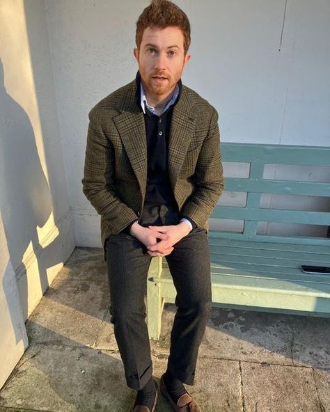 Jake Grantham, Waxed Cotton Jacket, Cotton Jacket, Waxed Cotton, Tweed Jacket, Casual Looks, Winter Outfits, The Way, On Instagram