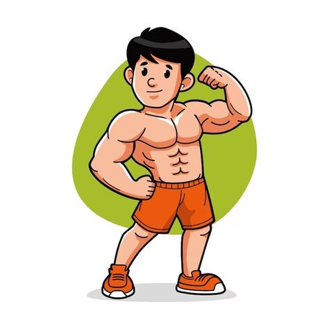 Free Vector | Free vector hand drawn strong man cartoon illustration Man Cartoon, Strong Man, Man Illustration, Fashion Drawing Dresses, Drawing Cartoon, Cartoon Drawing, Psd Icon, Cartoon Images, Vector Hand