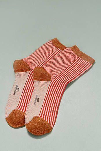 Becksondergaard Lurex Striped Socks Tights For Women, Unique Socks, Unique Christmas Decorations, Yoga Socks, Christmas Shop, Winter Socks, Fashion Tights, Cute Socks, Striped Socks