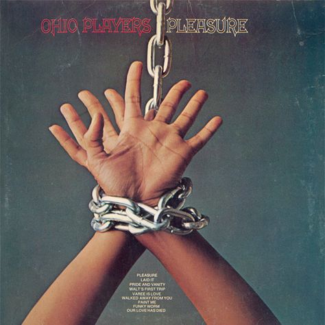 Ohio Players - Pleasure (1972) | Model: Pat Evans | Ph: Joel Brodsky Ohio Players, Soul Funk, Album Covers, Get It, Okay Gesture, Ohio, Cd, Target, Drive