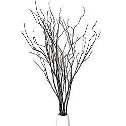 White Urn, Vase With Branches, Artificial Eucalyptus Garland, White Living Room Decor, Faux Branches, Dry Branch, Norfolk Pine, Plant Crafts, White Cherry Blossom