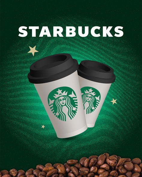 starbucks flyer, coffe, coffee, flyer, 3D flyer, 3D illustrator, adobe illustrator Starbucks Banner Design, Starbucks Poster, Cup Mockup, Starbucks Logo, Graphic Design Product, Starbucks Cup, Wallpapers Backgrounds, Design Advertising, Pretty Wallpapers Backgrounds