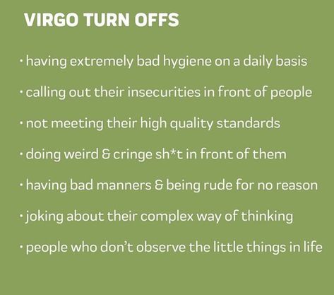 August Virgo Traits, Virgo Turn Ons, How Virgo Sees The Signs, How Virgo Sees The Other Signs, Horoscope Signs Virgo, Turn Offs, Funny Virgo, Gemini Women, August Virgo