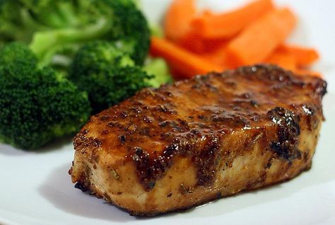 lemon honey pork chops are my favorite Grilled Tuna Steaks Recipes, Fresh Tuna Recipes, Ahi Tuna Steak Recipe, Ahi Tuna Recipe, Honey Pork Chops, Grilled Tuna Steaks, Ahi Tuna Steak, Tuna Steak Recipes, Honey Pork