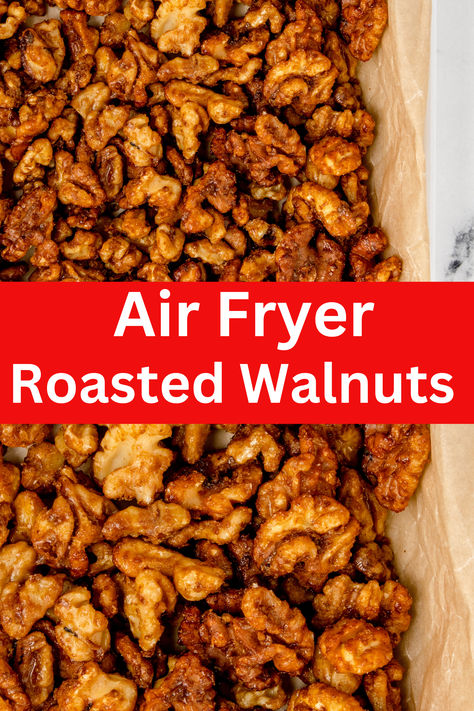 Air Fryer Roasted Walnuts Recipe
Honey Roasted Walnuts in the Air Fryer
Roasted Walnuts in the Air Fryer
Air Fryer Toasted Nuts Crispy and full of flavor, Air Fryer Roasted Nuts make a tasty snack, ideal for adding to salads or serving at your next gathering. Roasting Nuts In Air Fryer, Roasting Walnuts In The Oven, Roasted Walnuts Recipe Healthy, Roasted Pecans In Air Fryer, Roasted Walnuts Recipe, Walnut Recipes Healthy, Roasted Nuts Recipe, Spiced Walnuts, Walnuts Recipe