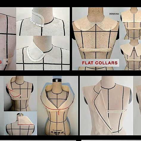 EWST fashionlab on Instagram: "New course "Collars draping" has been added to the existing full courses - the courses "by garments" (dresses, skirts, jackets) and "by skills level" (basic, intermediate and advanced including Complete 3-level Couture Draping course) You will learn the draping of comprehensive varieties of collars - stand collar, convertible (most common collar - a "mother" of many collar types), flat collars, several shawl collars, portrait collars and certainly tailored collars used for jackets. We remind about our discount campaign on 18&19 November where you get 50% discount for any draping course including the new one! Check the link in bio to learn about the campaign. Check the comments section to learn about "Collars Draping" course. #drapingprocess #draping #c Convertible Collar Pattern, Shawl Collar Pattern Drafting, Shawl Collar Pattern, Couture Draping, Collar Types, 19 November, Draped Collar, Convertible Collar, Fashion School