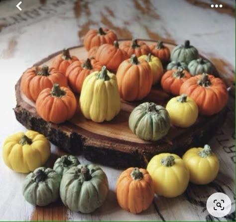 Diy Polymer Clay Pumpkins, Mini Clay Pumpkins, Pumpkin Polymer Clay, Fimo Pumpkin, Polymer Clay Pumpkins, Clay Pumpkin Diy, Air Dry Clay Pumpkins, Polymer Pumpkin, Polymer Clay Magnets Diy