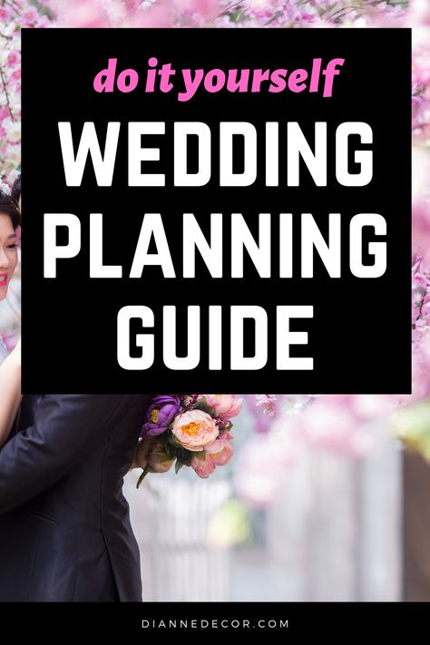 Wedding Planning Guide Printable Free, How To Plan A Wedding Without A Planner, How To Plan A Wedding, Diy Wedding Planning Checklist, Cats Wedding, Do It Yourself Wedding, Diy Wedding Planner, Quick Wedding, Wedding Budget Planner