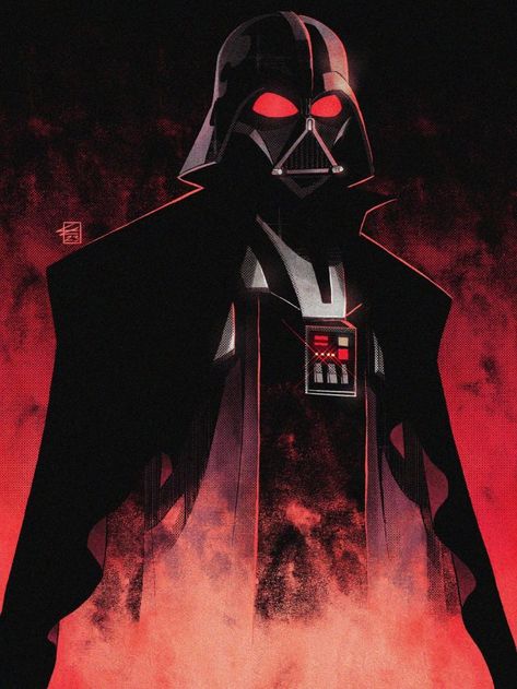 Darth Vader 1977, Darth Vader Art, Anakin Vader, Star Wars Anakin, Star Wars Drawings, Star Wars Comics, Star Wars Wallpaper, Star Wars Artwork, Star Wars Fan Art